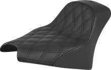SADDLEMEN Renegade™ Solo Seat - Black - Lattice Stitch - Scout '25 I25-33-002LS