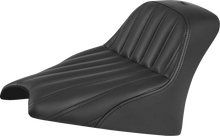 SADDLEMEN Renegade™ Knuckle Solo Seat - Black - Scout '25 I25-33-0023