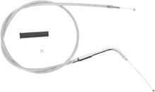 DRAG SPECIALTIES Stainless Braided Throttle Cable - 29-1/2" 5333302B