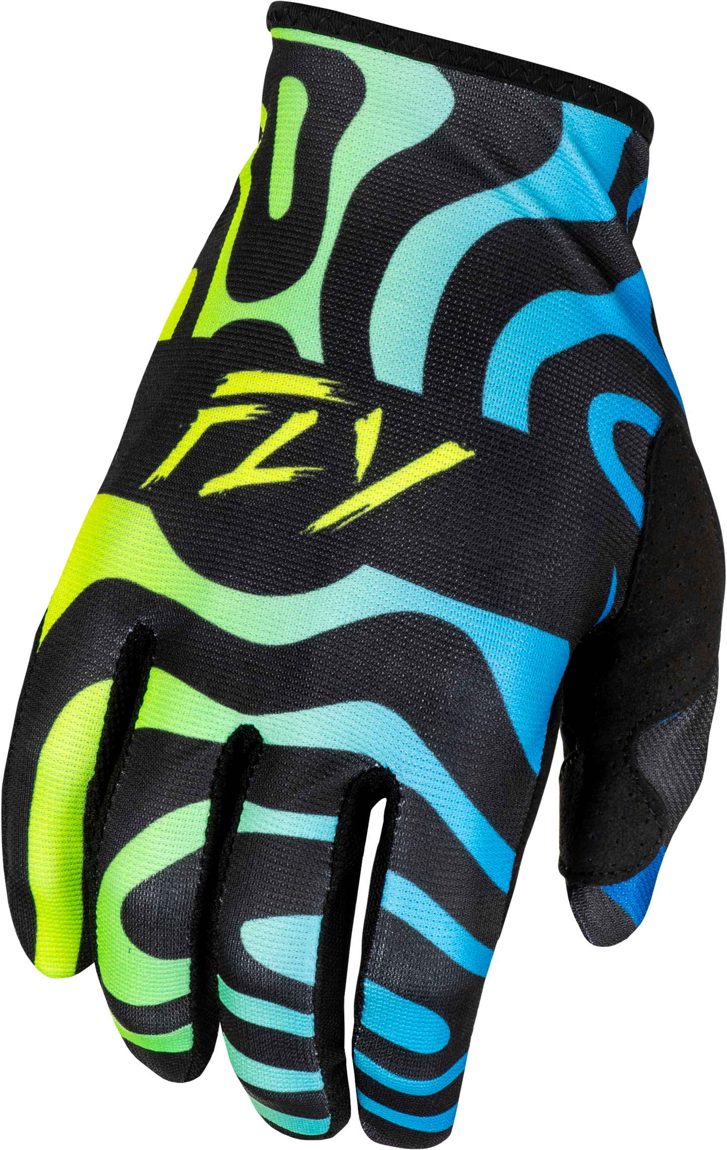 Lite Zen Gloves Black/Blue/Hi Vis 2x