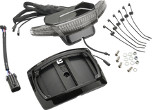 CIRO Latitude Taillight License Plate Mount - Smoke Lens - Black - Indian 46454