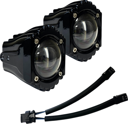 CUSTOM DYNAMICS Fog Light - White/Clear - Harley-Davidson® SD-FOG-6W