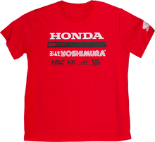 D'COR VISUALS Honda Factory2 T-Shirt - Red - 2XL 80-132-5