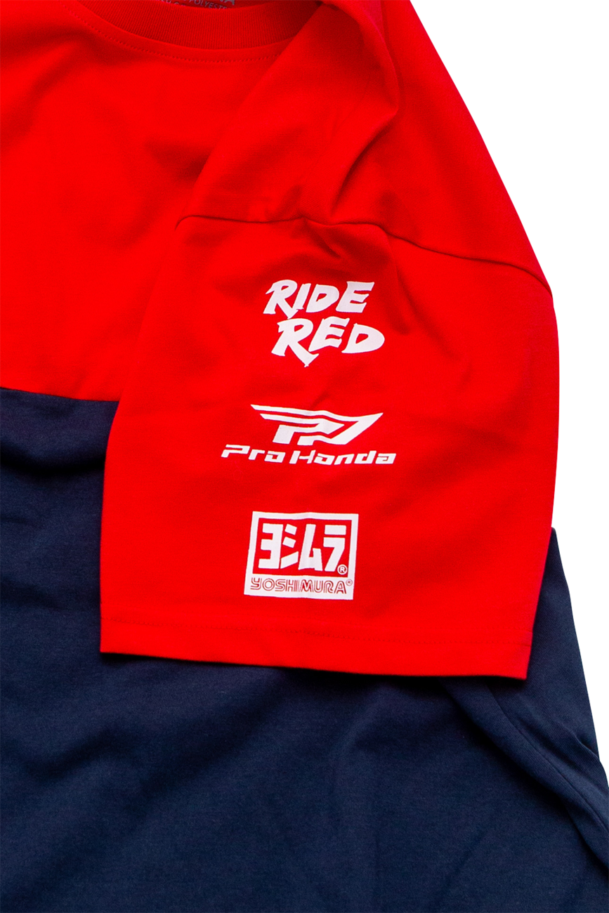 D'COR VISUALS Honda Team2 T-Shirt - Navy - 2XL 80-134-5