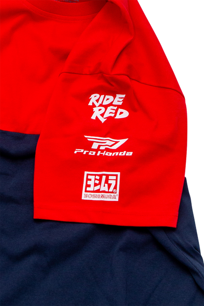 D'COR VISUALS Honda Team2 T-Shirt - Navy - 2XL 80-134-5