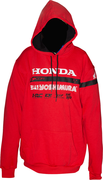 D'COR VISUALS Honda Factory2 Sweatshirt - Red - XL 85-218-4