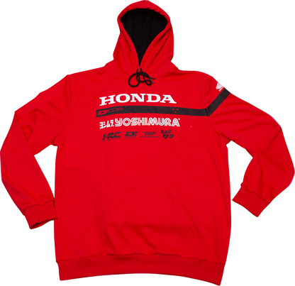 D'COR VISUALS Honda Factory2 Sweatshirt - Red - Large 85-218-3