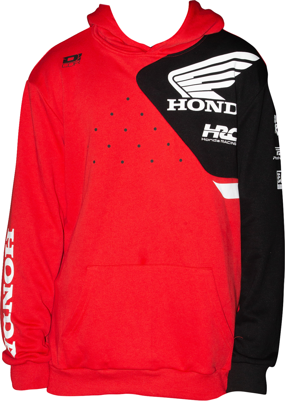 D'COR VISUALS Honda Team2 Sweatshirt - Red - Large 85-219-3