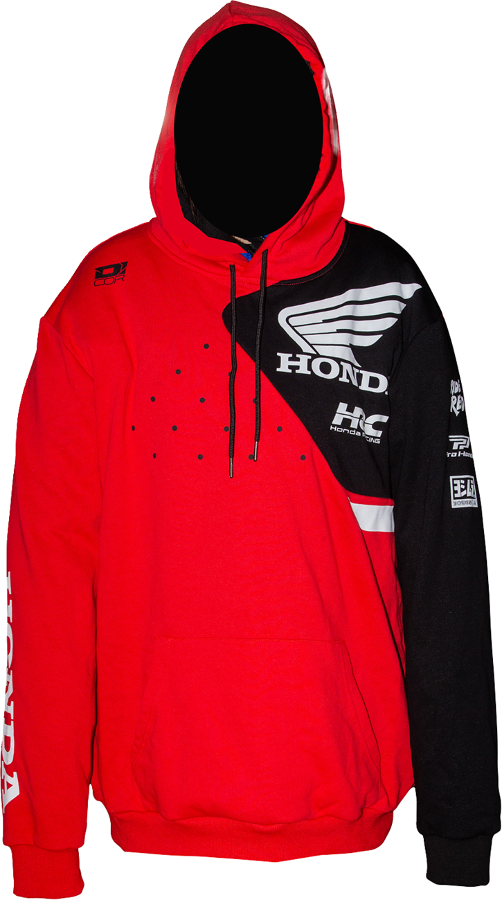 D'COR VISUALS Honda Team2 Sweatshirt - Red - Large 85-219-3