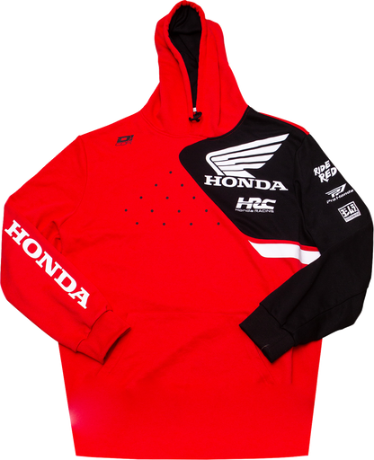 D'COR VISUALS Honda Team2 Sweatshirt - Red - Large 85-219-3
