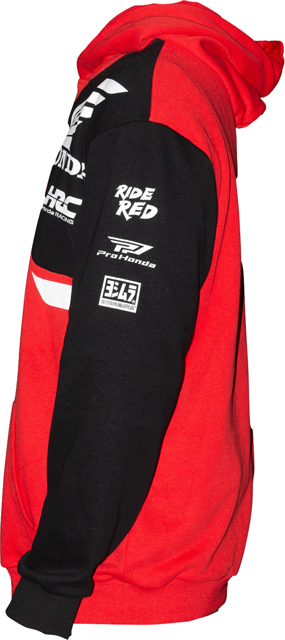 D'COR VISUALS Honda Team2 Sweatshirt - Red - 2XL 85-219-5