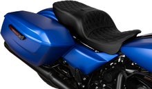 DRAG SPECIALTIES SEATS Freedom Seat - Solar Leather - Double Diamond Black Stitch - FLRT/FLTRT '15-'25 4724E
