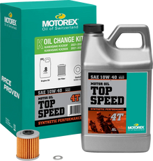 MOTOREX Oil Change Kit - Kawasaki KX 250 - 10W-40 311915