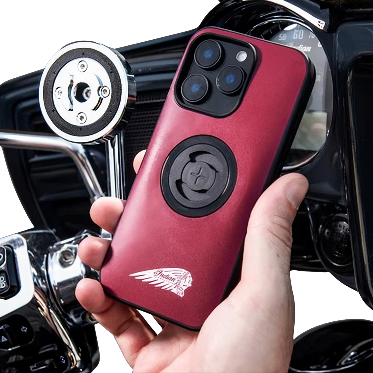 SP CONNECT Indian Phone Case - iPhone 17 Pro Max - Red 50805