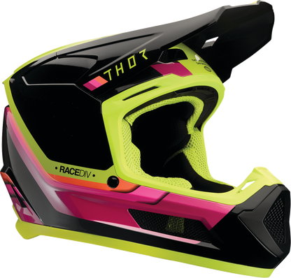 THOR Youth Fleet Helmet - Defy - Black/Acid - Small 0111-1759