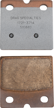 DRAG SPECIALTIES Sintered Brake Pads HDP701