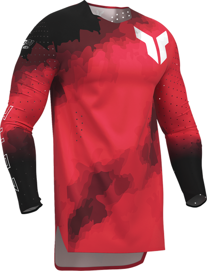 THOR Sportmode Carbon Jersey - Black/Red - Small 2910-8727