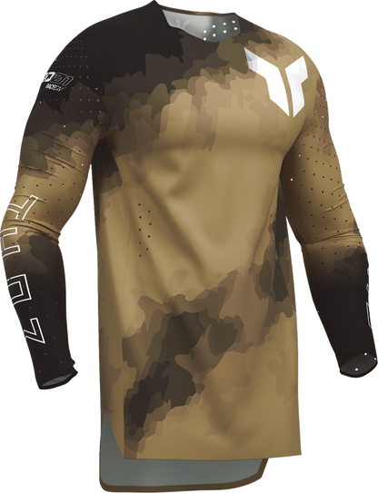 THOR Sportmode Carbon Jersey - Black/Copper - Small 2910-8737