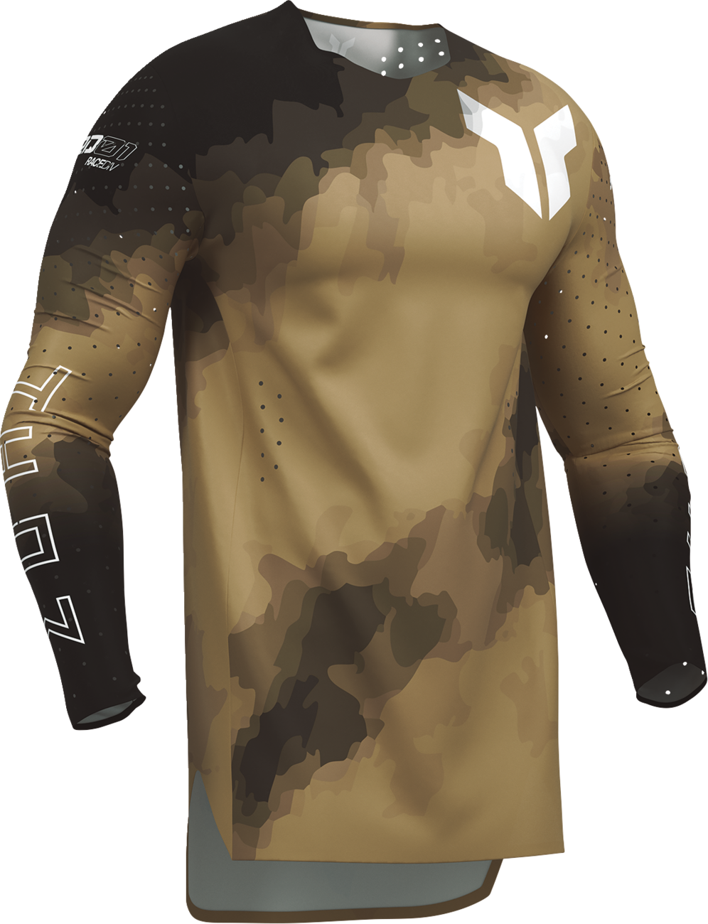 THOR Sportmode Carbon Jersey - Black/Copper - Medium 2910-8738