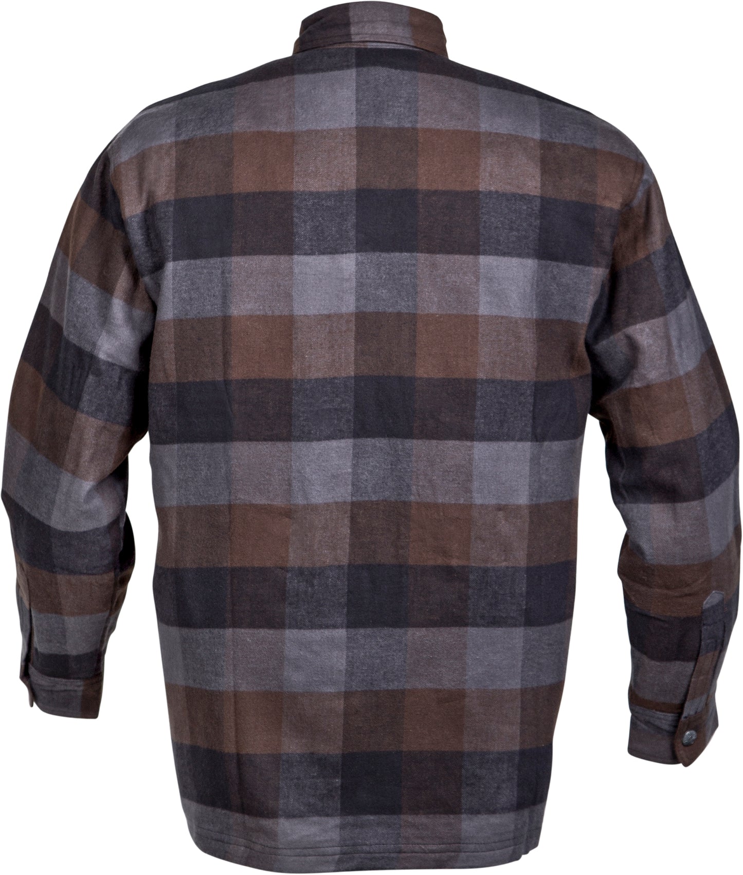 Covert Moto Flannel Black/Brown/Grey Md