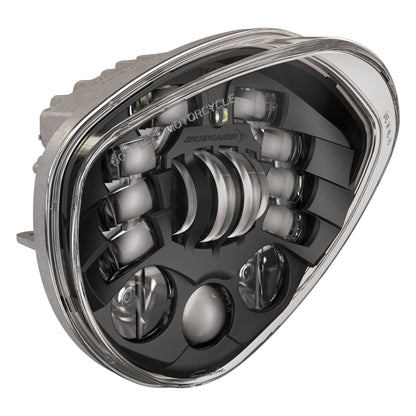 8695a2 Led Headlight Blk Victory