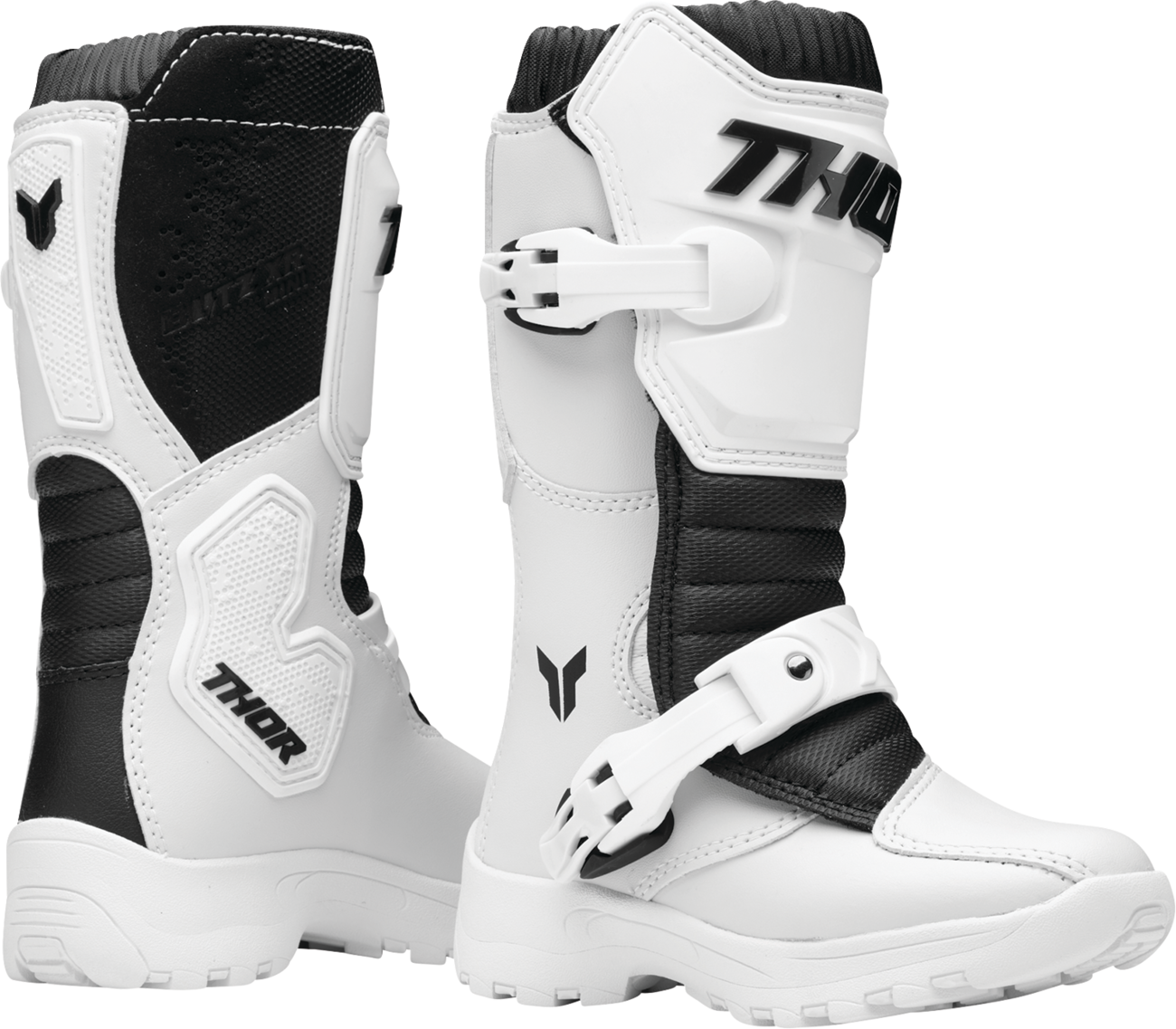 THOR Blitz XR Mini Boots - White - US 11 3411-0796