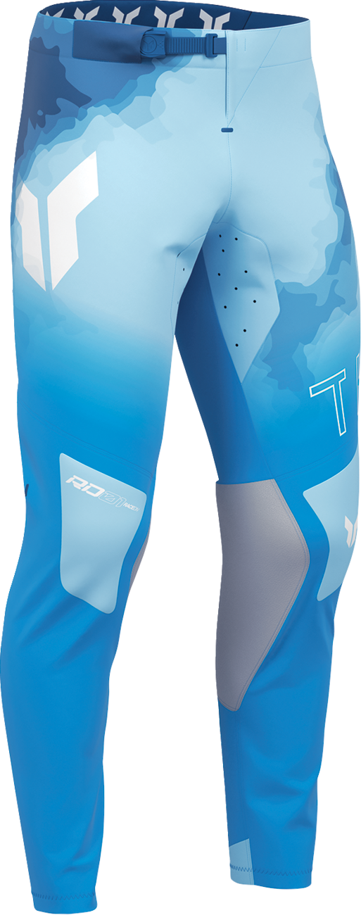 THOR Sportmode Carbon Pants - Electric Blue/Powder Blue - US 32 2901-12782