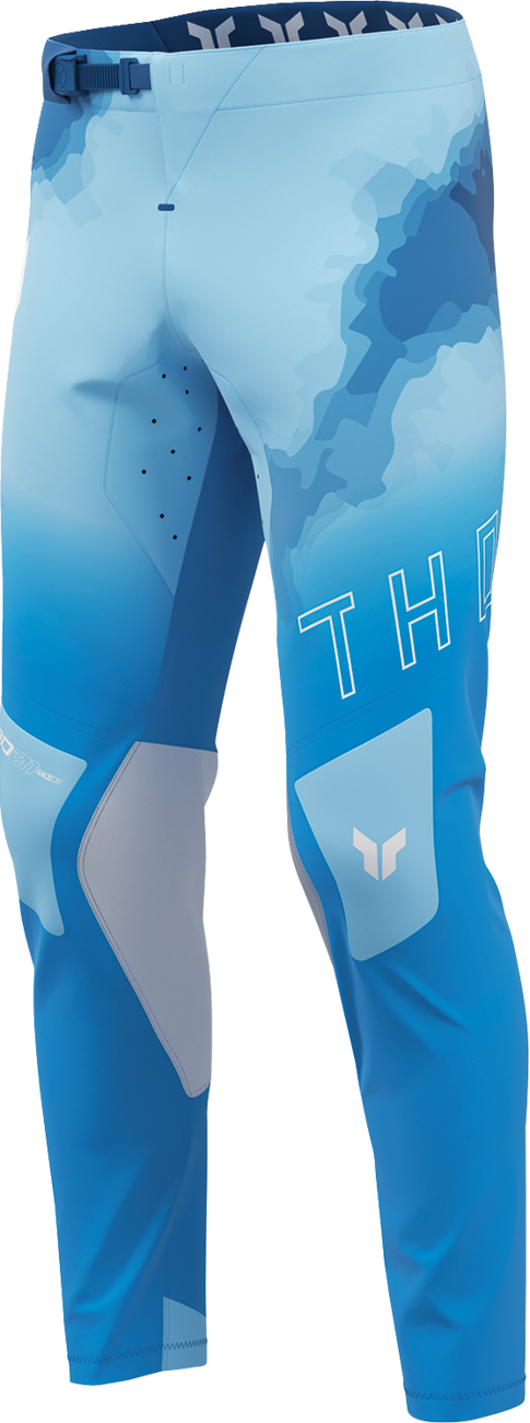THOR Sportmode Carbon Pants - Electric Blue/Powder Blue - US 32 2901-12782