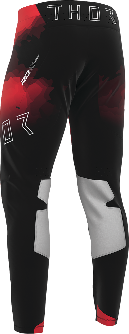 THOR Sportmode Carbon Pants - Black/Red - US 31 2901-12772