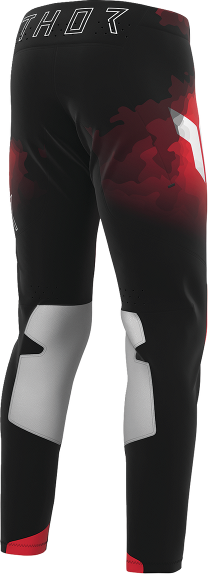 THOR Sportmode Carbon Pants - Black/Red - US 33 2901-12774