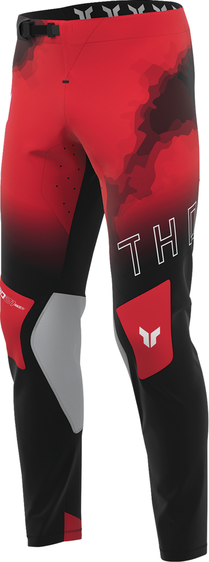 THOR Sportmode Carbon Pants - Black/Red - US 33 2901-12774