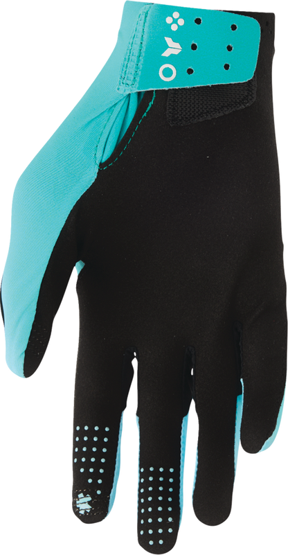 THOR Sportmode Iconic Gloves - Aqua/Powder Blue - 2XL 3330-9117