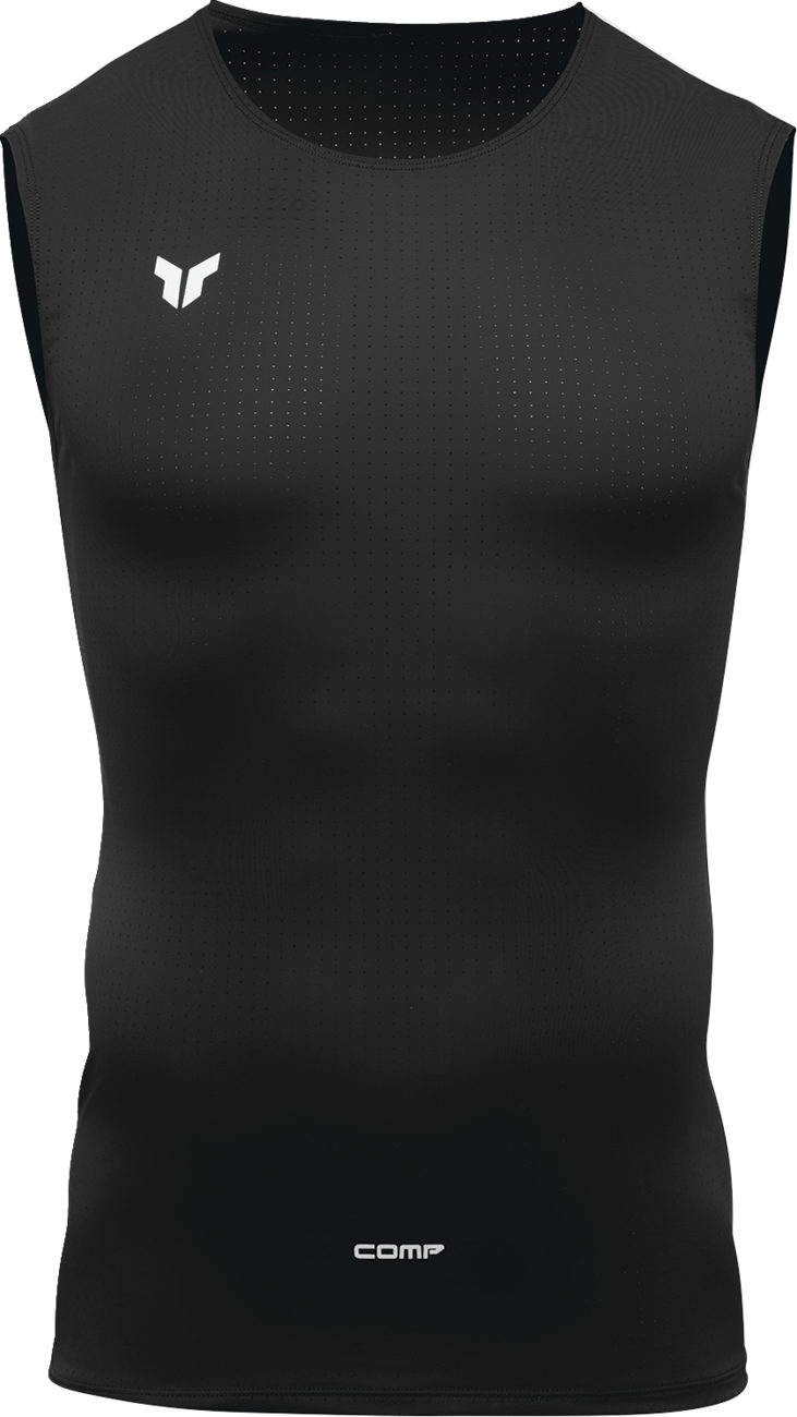 THOR Comp Sleeveless Shirt - Black - Large 2940-0488