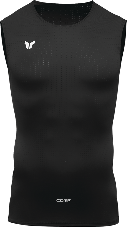 THOR Comp Sleeveless Shirt - Black - Large 2940-0488