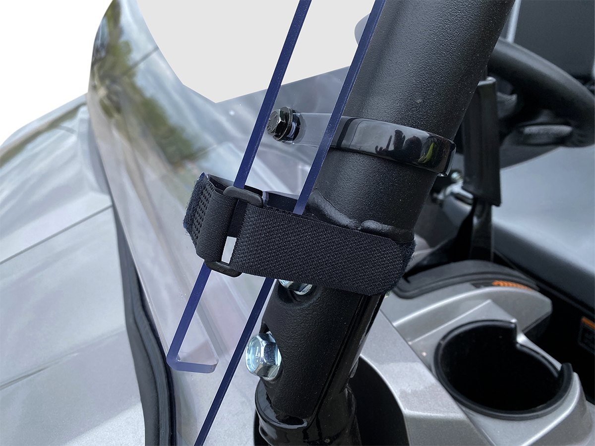 MOOSE OFFROAD Full Folding Windshield - Deluxe - Mule V000345-12200M