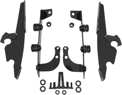 MEMPHIS SHADES Batwing Trigger Lock Mounting Kit - VT 750 Phantom - Black MEK1955