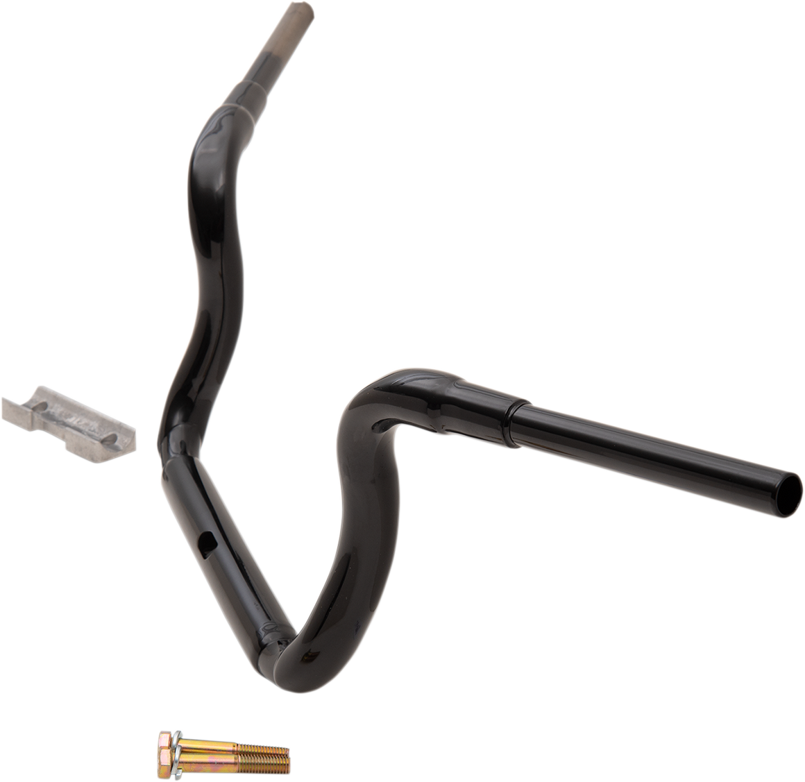 LA CHOPPERS 1-1/2" Grande Touring Ape Hanger Handlebar - 10" - Black LA-7322-10B