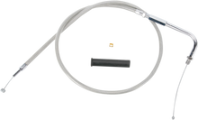 DRAG SPECIALTIES Stainless Braided Throttle Cable - 36-1/2" 5330904B