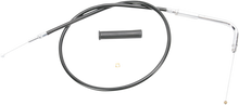 DRAG SPECIALTIES Black Vinyl Throttle Cable - 28-1/2" 4332602B
