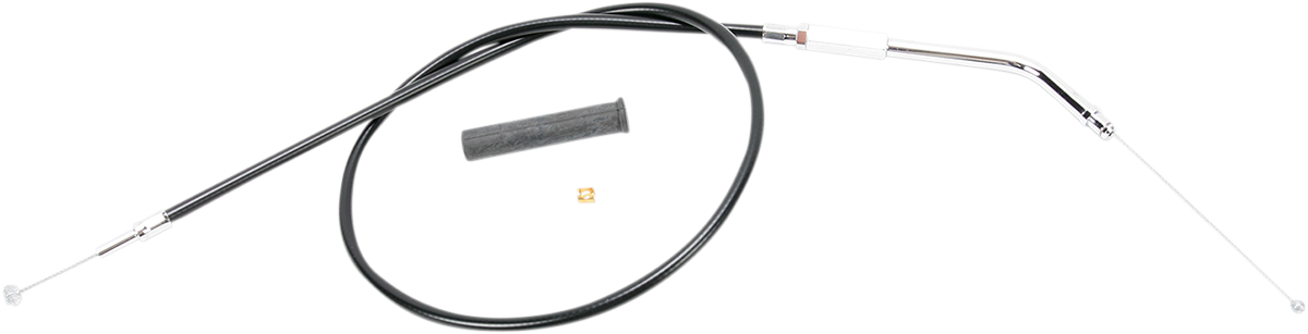 DRAG SPECIALTIES Black Vinyl Throttle Cable - 28-3/4" 4331300B