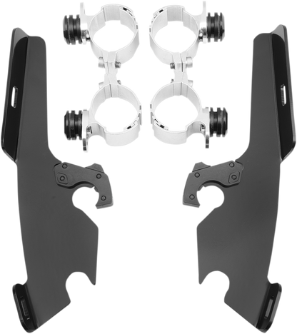 MEMPHIS SHADES Fats/Slim Trigger Lock Mounting Kit - Sabre/Stateline - Black MEB1943