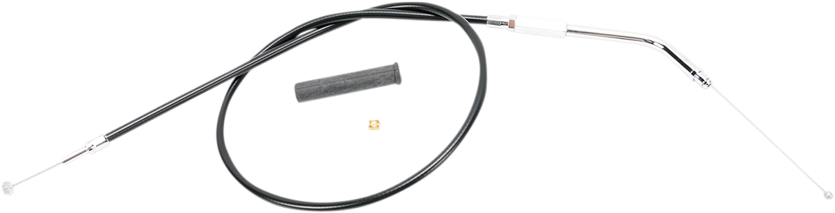 DRAG SPECIALTIES Black Vinyl Throttle Cable - 31-3/4" 4331500B