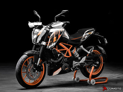 LUIMOTO Rider Seat Cover for the KTM 125 / 200 / 250 / 390 Duke (11-16)