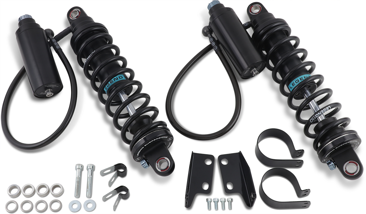 LEGEND SUSPENSION REVO ARC Remote Reservoir Shocks - 13" - Standard - Black 1310-1886