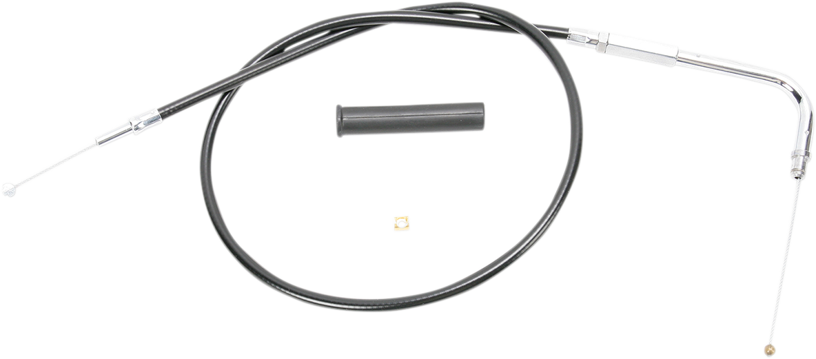 DRAG SPECIALTIES Black Vinyl Throttle Cable - 34-3/4" 4332504B