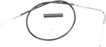 DRAG SPECIALTIES Black Vinyl Throttle Cable - 34-3/4" 4332504B