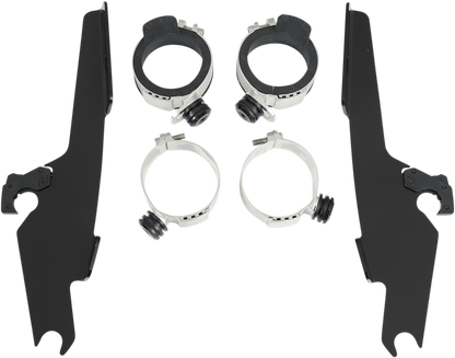MEMPHIS SHADES Fats/Slim Trigger Lock Mounting Kit - XV 6/11 Classic - Black MEB8980