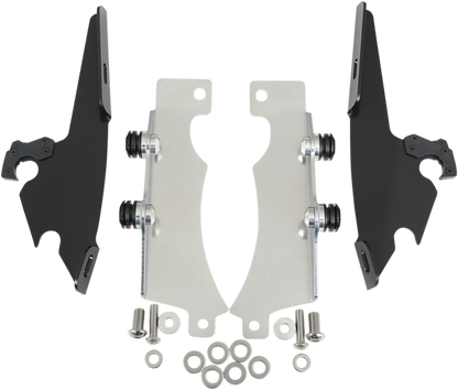 MEMPHIS SHADES Fats/Slim Trigger Lock Mounting Kit - XV 950/13 - Black MEB8969