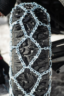 Diamond V Bar Snow Chains 32" 32x10 14 And 32x10 15