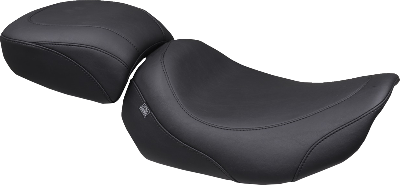 MUSTANG Wide Tripper™ Passenger Seat - Black Stitch - FLT/FLH '23-'25 88411